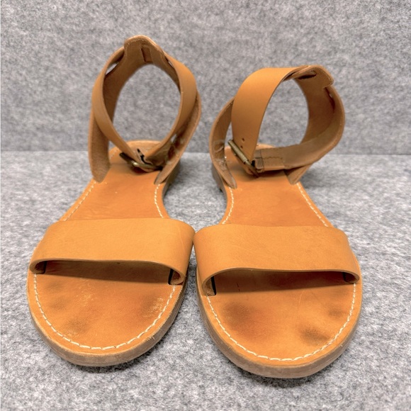 Madewell Women’s‎ Leather Sandals, Brown, Size 8 - Picture 1 of 7
